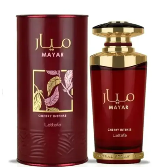 Lattafa Mayar Cherry Intense for Unisex Eau de Parfum Spray, 3.4 Ounce / 100 ml EDP long lasting fragrance for men and women