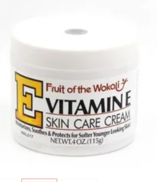 Fruit Of The Wokali Vitamin E Skin Care Cream - Moisturizing, Soothing, Younger