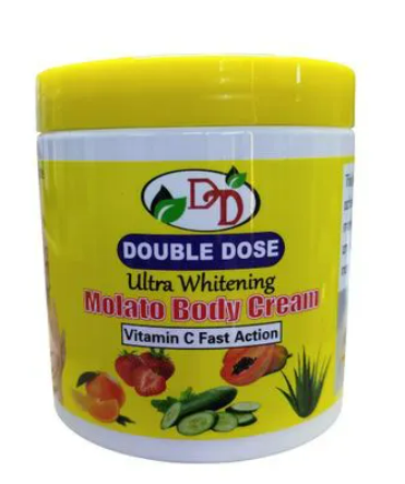 Molato Vitamin C Fast-Action Ultra Body Cream – Deep Whitening & Spot Repair with Carrot, Papaya & Glutathione for Radiant Skin in 5 Days (500 ml)