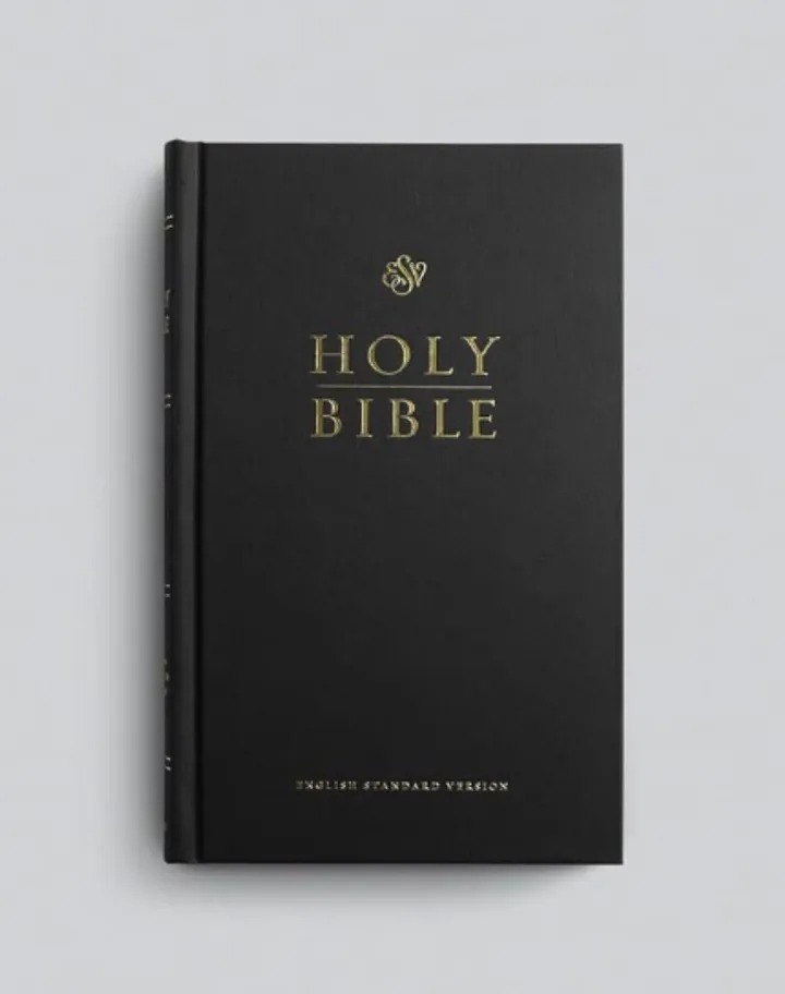The English Standard Version (ESV) Hardcover Bible is a reliable and beautifully crafted Bible that combines exceptional accuracy with clear, readable language.