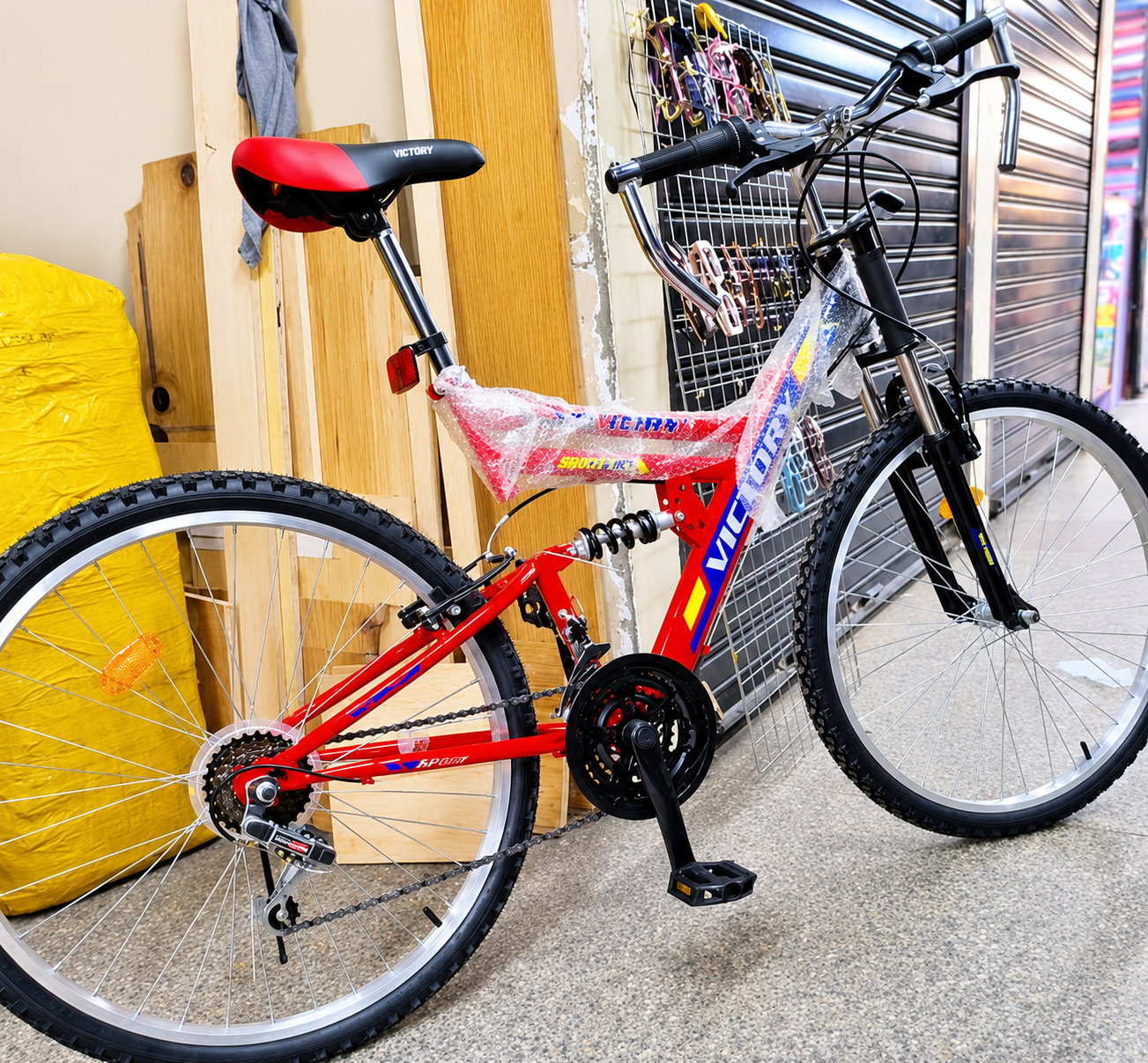 Victory 26-Inch Bicycle – Adult Mountain Bike, Strong Steel Frame, Comfortable & Durable