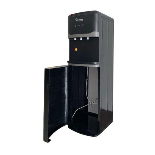 Ramtons 3 TAP BOTTOM LOAD DISPENSER BLACK - RM/756, Bottom Loading Water Dispenser, Automatic Temperature Control, Stainless Steel Tank, Superior Quite Design