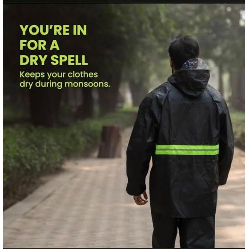 Banana Republic Double seal rain Coat free size - waterproof fabric to effectively block rainwater infiltration, keeping your body dry and comfortable, and protecting you from getting soaked.