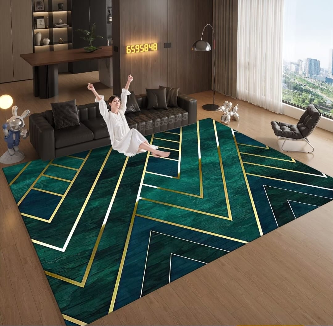 3D Carpet – 7x10 ft, Stylish and attractive appearance, Soft and comfortable underfoot, Suitable for living rooms and bedrooms