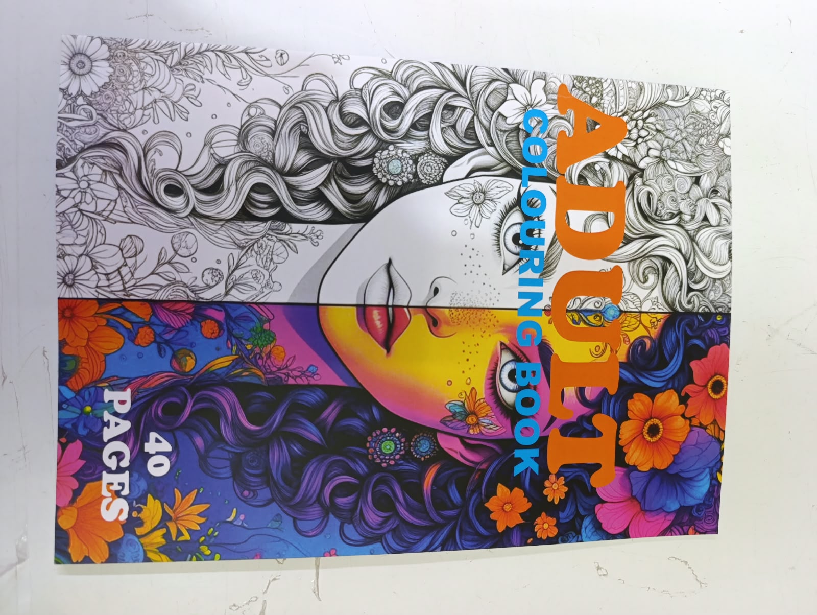 2-Piece Colouring Books Set – Adults & Kids, Encourages creativity and artistic expression, Suitable for home, school and travel activities, Great for relaxation and screen-free entertainment