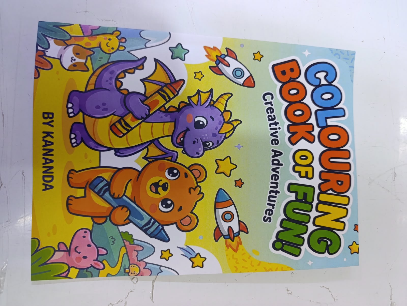 2-Piece Colouring Books Set – Adults & Kids, Encourages creativity and artistic expression, Suitable for home, school and travel activities, Great for relaxation and screen-free entertainment