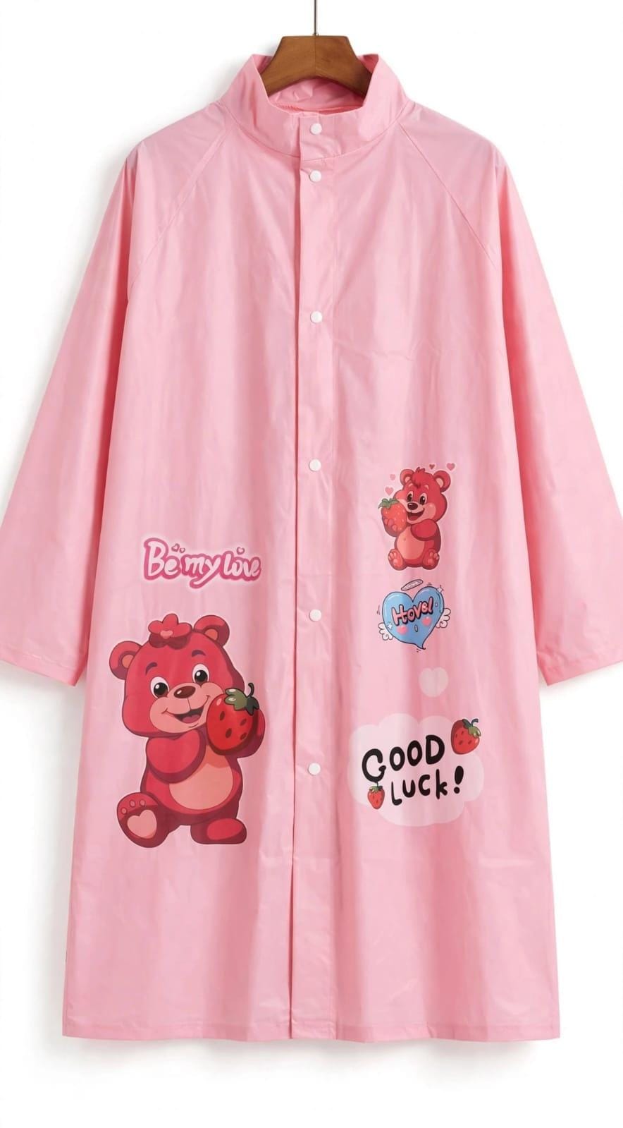Kids Waterproof Raincoat – Ages 3–14 Years, Protects against rain and light wind, Hood helps protect the head and neck, Backpack allowance lets children wear the raincoat over their school bag.