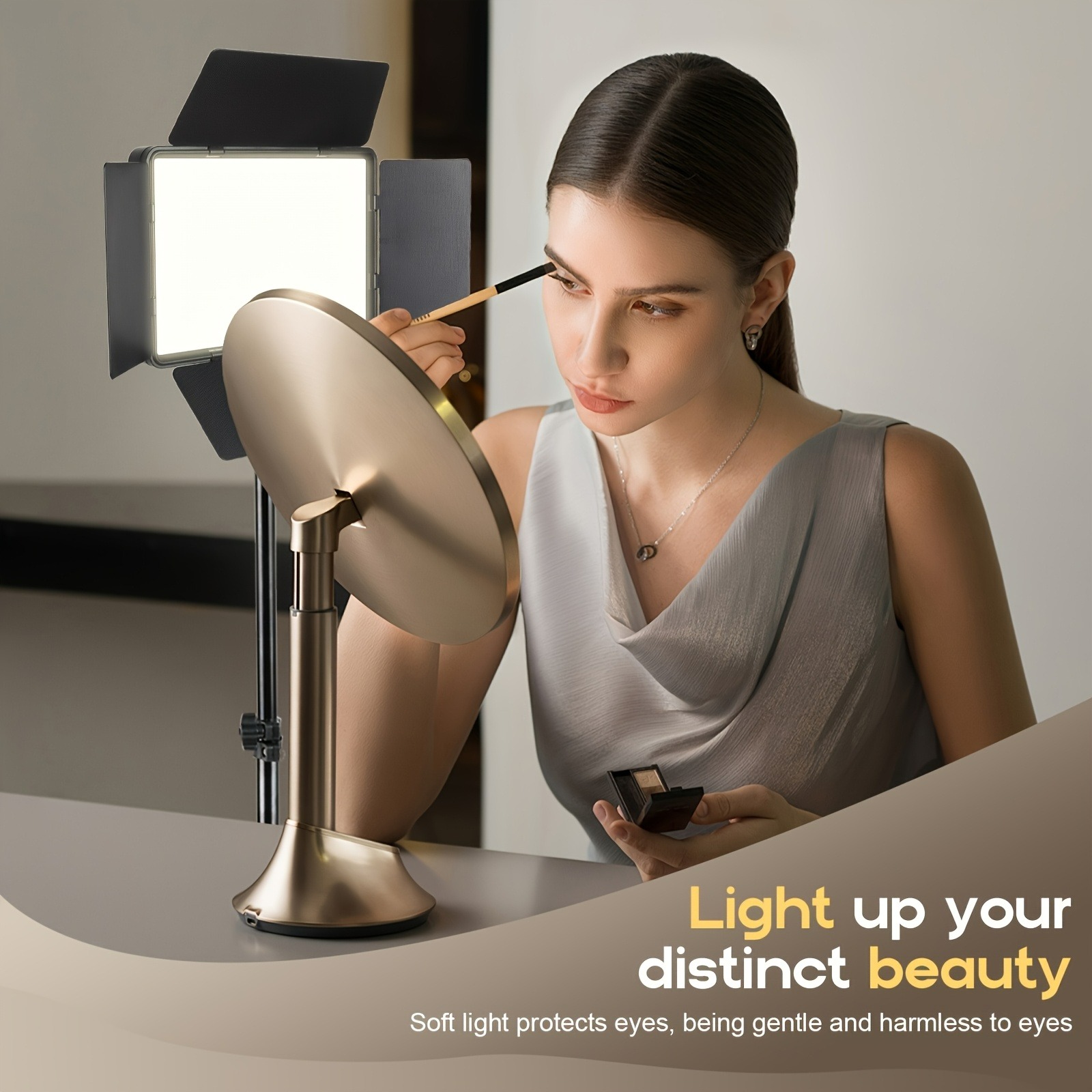 10 Inch 2m Led Photography Lighting Photography With Remote Control For Live Square Adjustable Accessories Flat Fill Supplementary