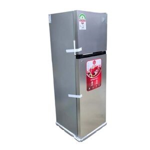 Volsmart 138 liters Double Door Refrigerators Energy Efficient Cooling Refrigerator with Top Mount Freezer Keeps Food, Fruits and Drinks Fresh and Cold Fridge