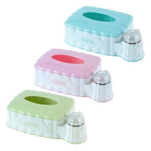 2in1 Modern Plastic Serviette Holder and Toothpick Holder Waterproof Tissue Box, Durable Plastic, Compact Design for Home and  Office
