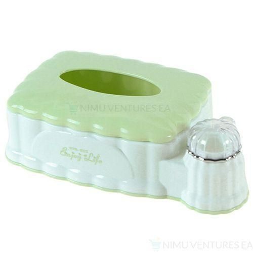 2in1 Modern Plastic Serviette Holder and Toothpick Holder Waterproof Tissue Box, Durable Plastic, Compact Design for Home and  Office