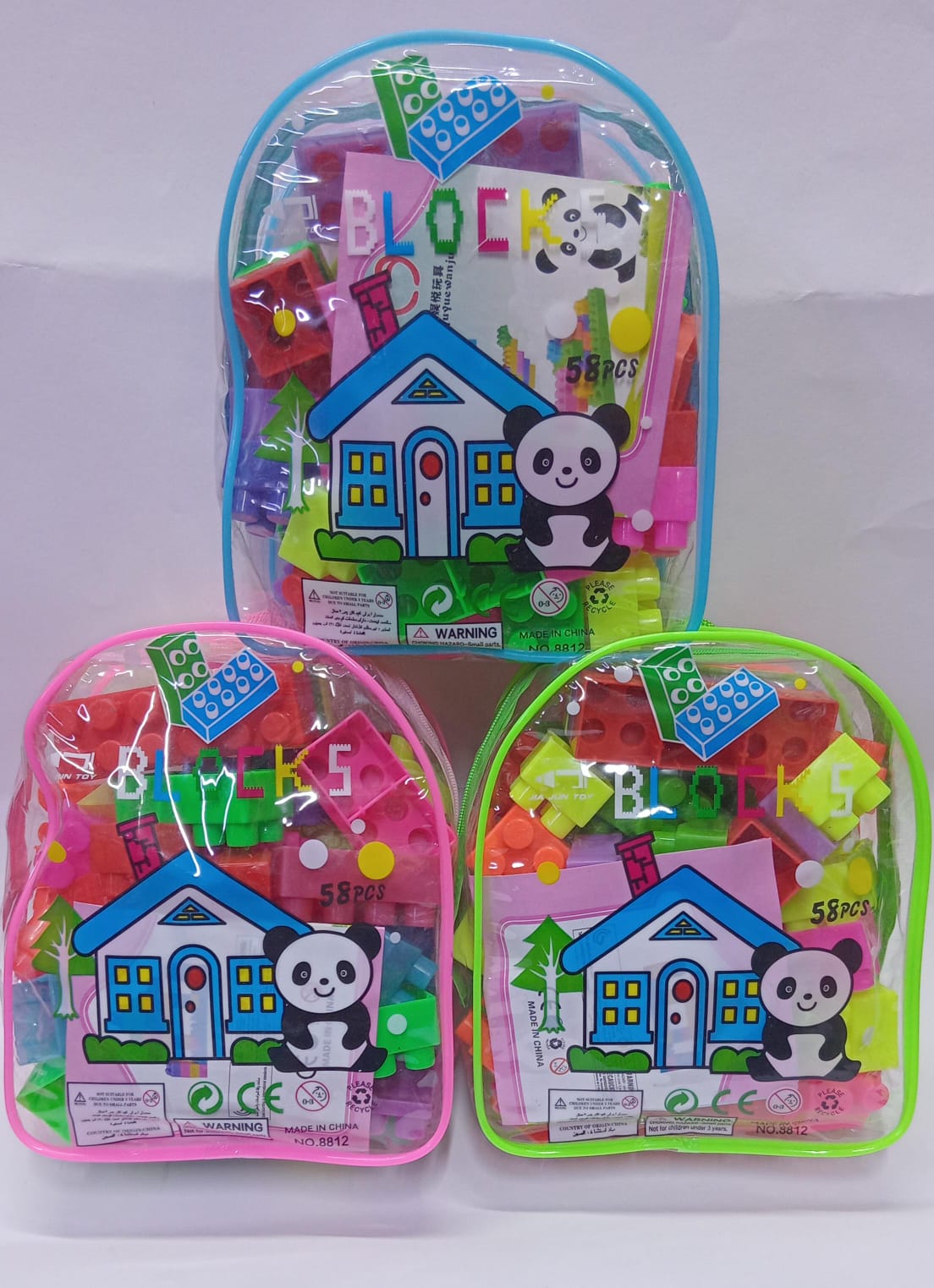 58pcs Building Blocks Toy Smart Stick Kids