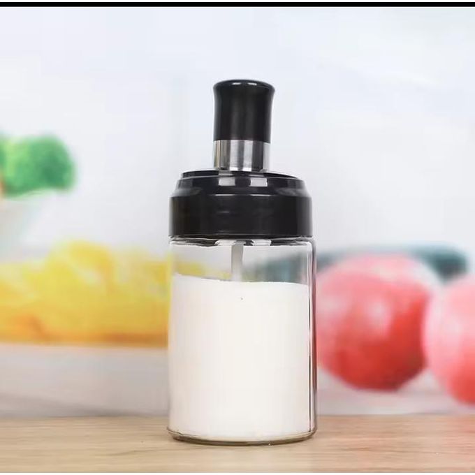 200ml seasoning spice jar with and Airtight lid and a spoon