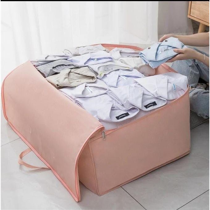 Moisture Proof Organizer Quilt Storage Bags For Duvets / Blankets Laundry Bag
