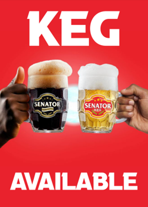 KBL Beer Keg Pump With + 1 Free Senator Mug 300ml + 2 Free Branding Stickers + Warranty For 1 Year