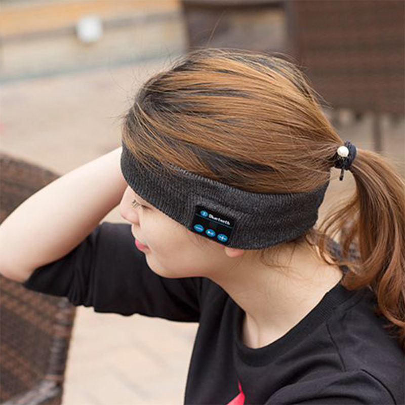 Wireless Bluetooth Hat earphone Headset Headphone sports Yoga Sweat Scarf mp3 play handsfree calls