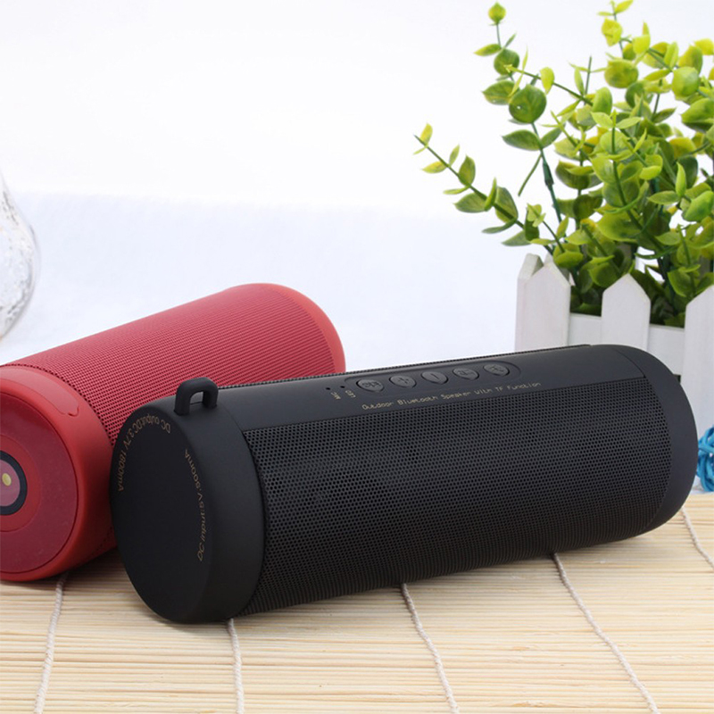 2016 Waterproof Speaker Portable Wireless Bluetooth Speakers Support FM Radio TF Card stereo Column