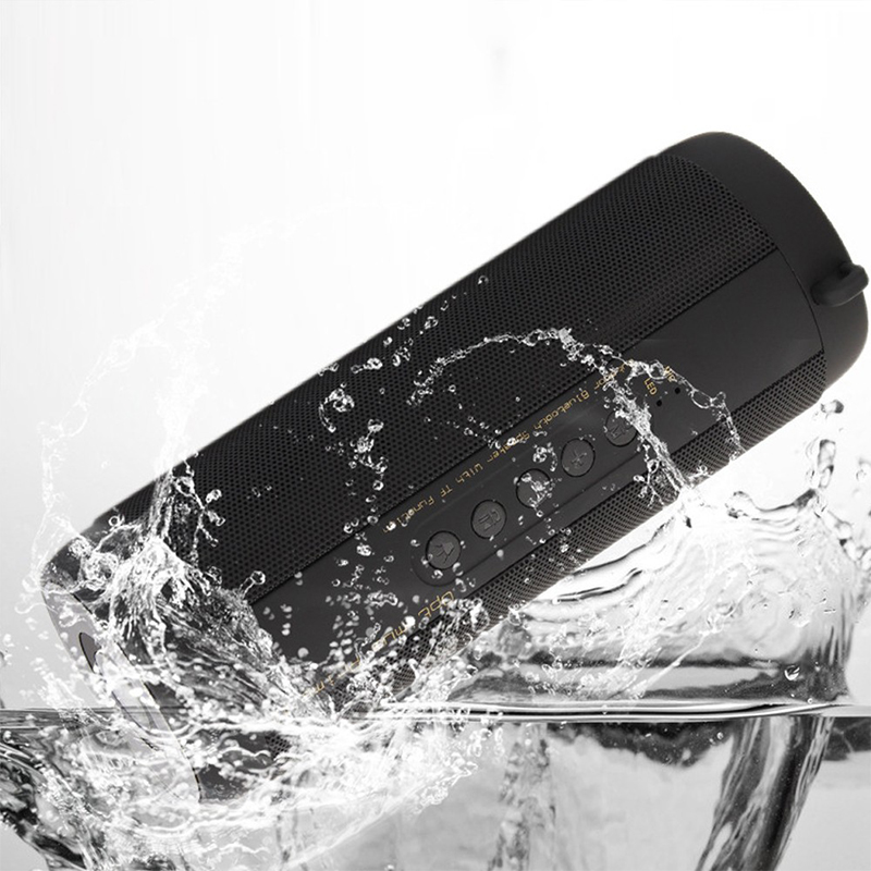 2016 Waterproof Speaker Portable Wireless Bluetooth Speakers Support FM Radio TF Card stereo Column