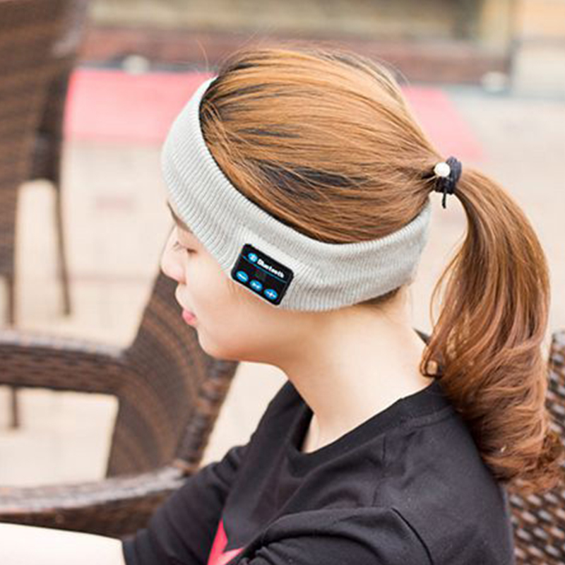 Wireless Bluetooth Hat earphone Headset Headphone sports Yoga Sweat Scarf mp3 play handsfree calls