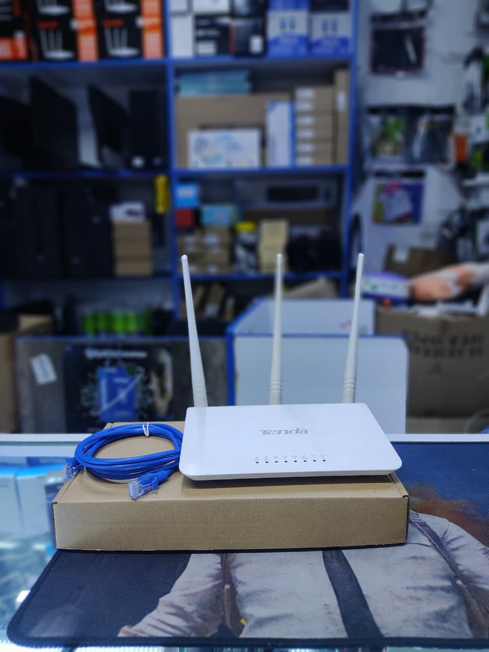 Tenda F3 N300 300Mbps Wireless Router refurbished with patch code