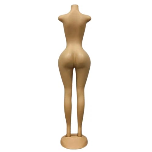 1 pc headless and armless female body dummy/ mannequin ideal for selling ladies clothes with detachable stable base