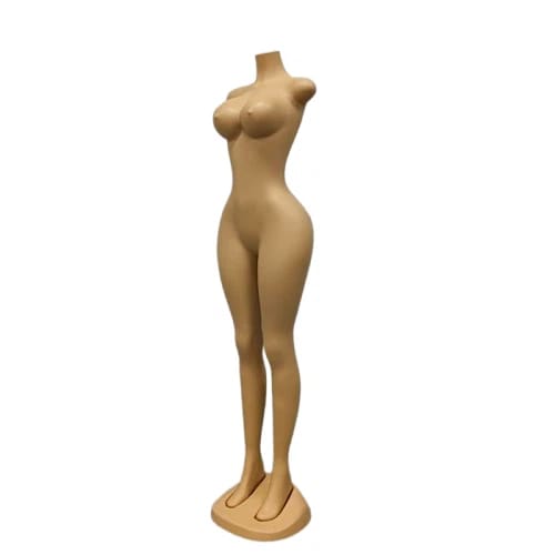1 pc headless and armless female body dummy/ mannequin ideal for selling ladies clothes with detachable stable base