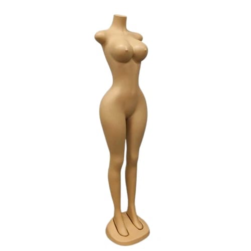 1 pc headless and armless female body dummy/ mannequin ideal for selling ladies clothes with detachable stable base