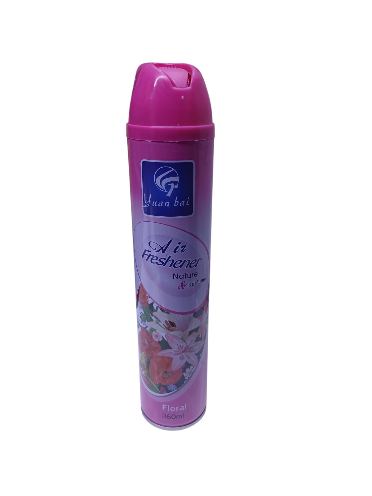 Yuan Bai indoor multipurpose aerosol spray air freshener 360ml