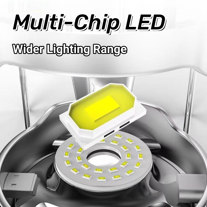 Rechargeable Solar Camping Lantern with Mini Fan LED Tent Light 1500mAh Portable Hanging Lamp Outdoor Waterproof Emergency Light with USB Power Bank for Camping Home Fishing Hiking Power Outage