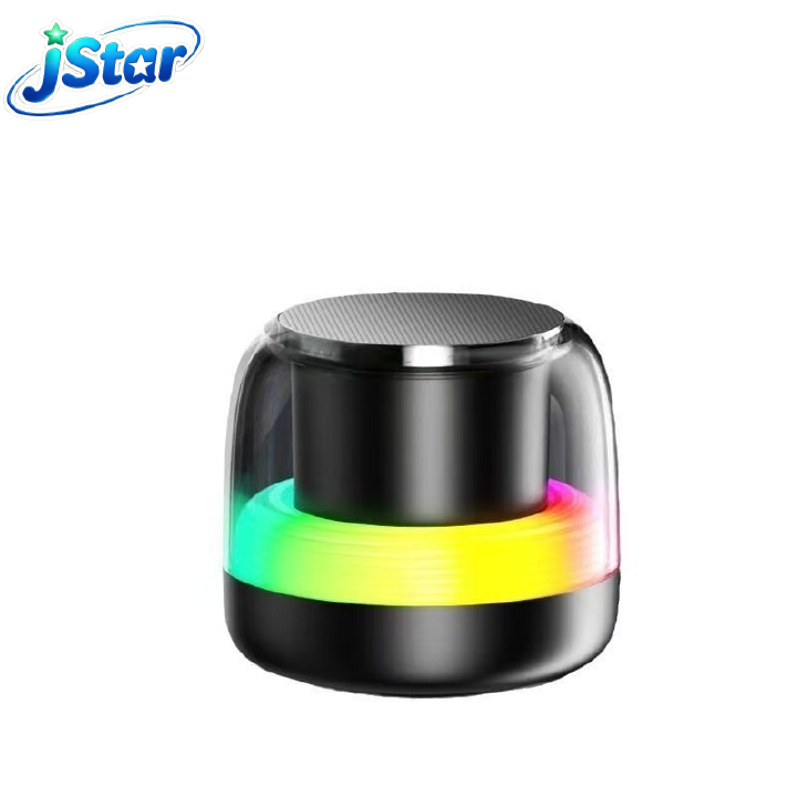 Portable RGB LED Bluetooth Speaker, Mini Wireless HiFi Bass Subwoofer with 360 Surround Sound, Bluetooth 5.3, 10 Hours Playtime, TF Card & USB Playback, Perfect for Party Home Outdoor