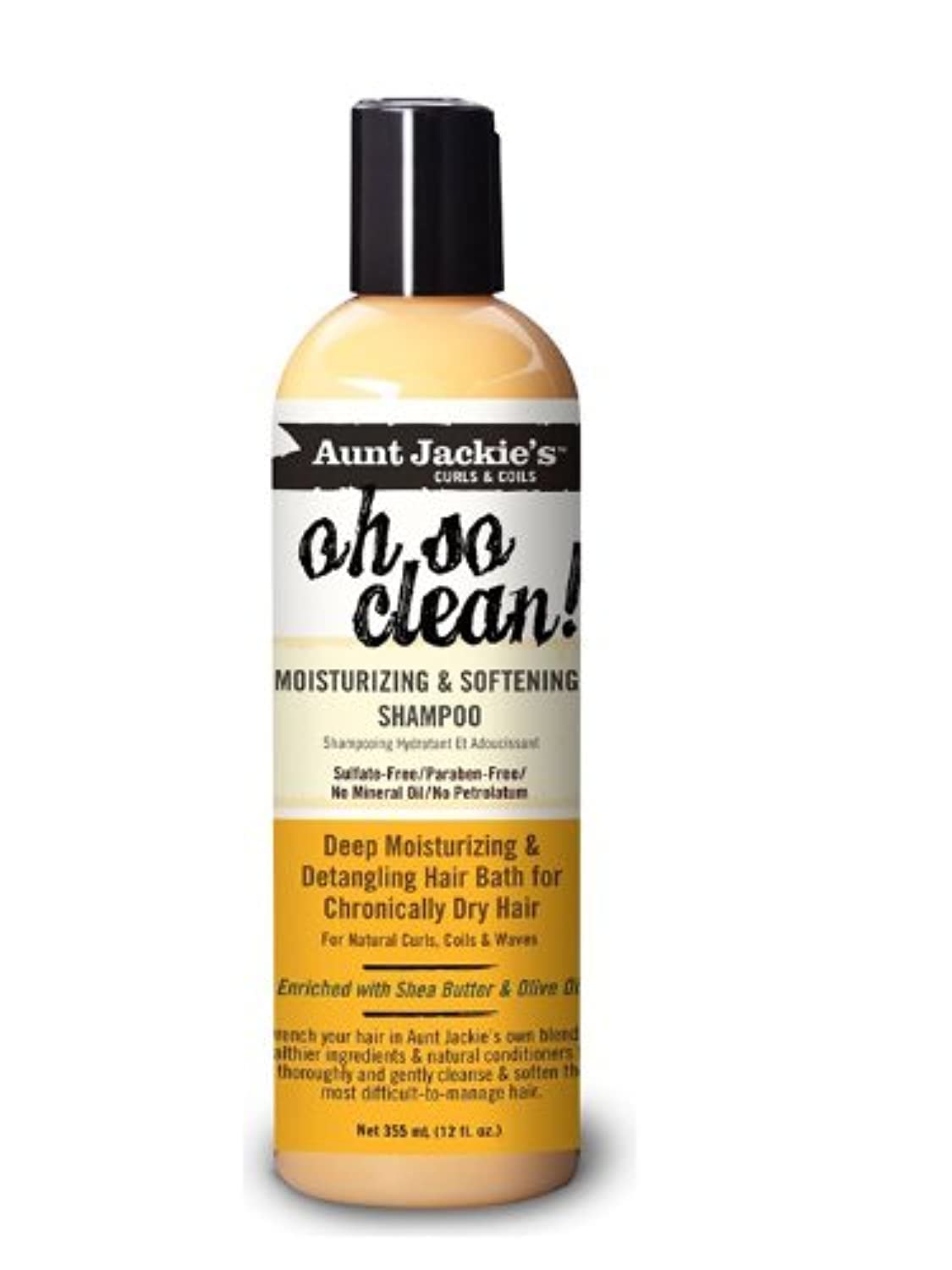 Aunt Jackie'S Curl Lala + Knot My Watch + Oh So Clean + In Control(shampoo+conditioner+detangler+curlingcream)