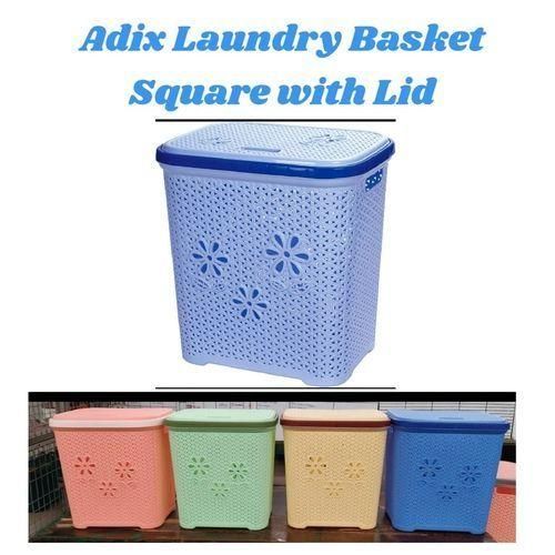 Durable Plastic Laundry Basket with Lid – Stylish & Spacious.Made from strong, long-lasting plastic
 Comes with a secure lid for neat storage
 Lightweight & easy to carry
