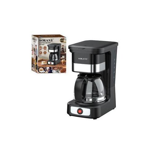 Coffee Maker SK-04045 650W 750ml Electric Drip Coffee Machine Compact Fast Brewing Home and Office Coffee Brewer Easy Clean Portable Design