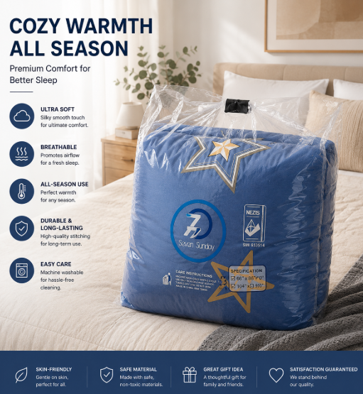 Fashion 4pcs Duvet Bedding Sets Comfortable Set Bedding Duvet  Luxurious Heavy Soft Comfortable Duvet (1pc Duvet & 1pcs Bed sheet & 2pcs Pillow covers )