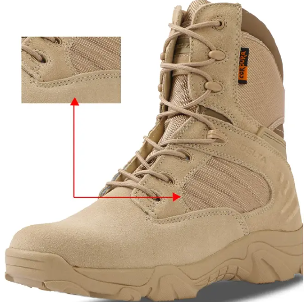 Top Quality Men's Shoes Fashion  Boots Ankle Bootie Jungle Boots, Hiking Boots, Desert Boots, Combat Boots, Tactical Boots, High Top Short Boots Military shoe，Good Quality Jungle Boots