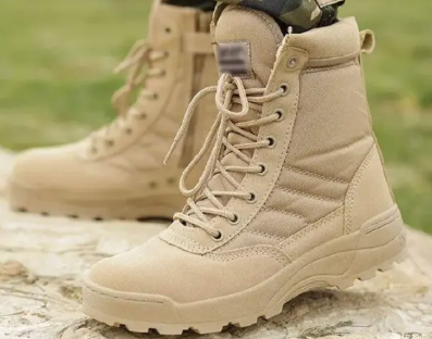 Fashion Men's Shoes Boots Ankle Bootie Jungle Boots, Hiking Boots, Desert Boots, Combat Boots, Tactical Boots, High Top Short Boots Military shoe，Good Quality Jungle Boots