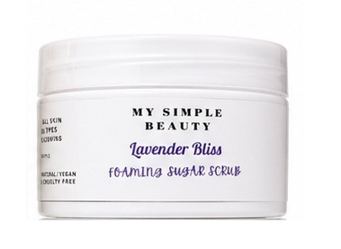 Lavender Bliss Foaming Sugar Scrub 250g