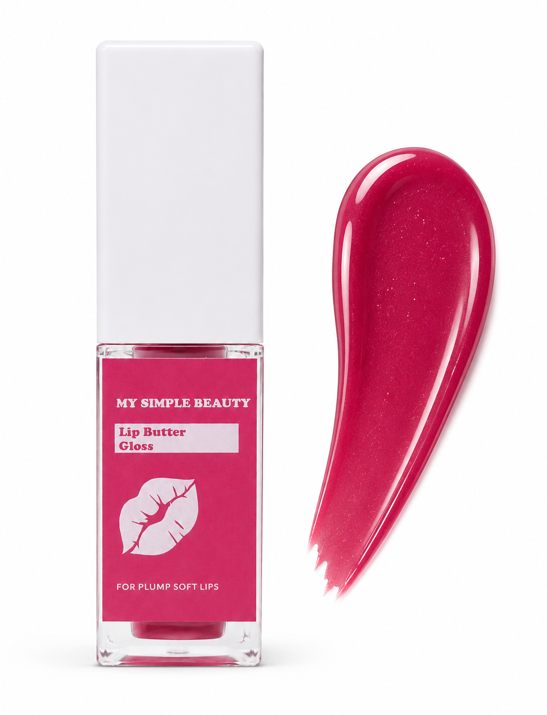 Plumping Lip Butter Gloss (Bronze Drip) For Softer , Hydrated ,Super Shine Lips