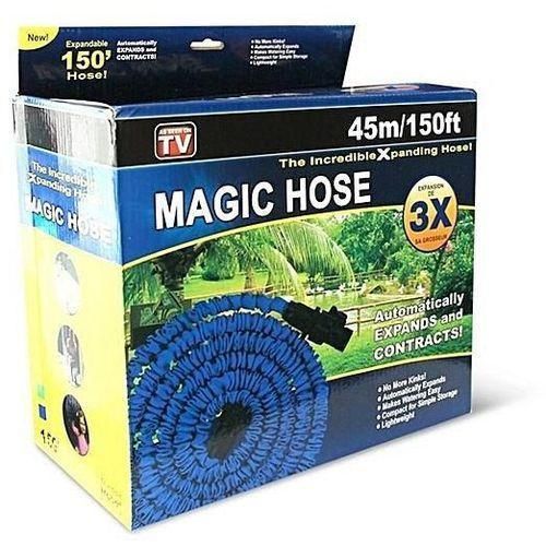 Magic Hose Magic Flexible Expanding Water Garden Hose Pipe 150ft/45m