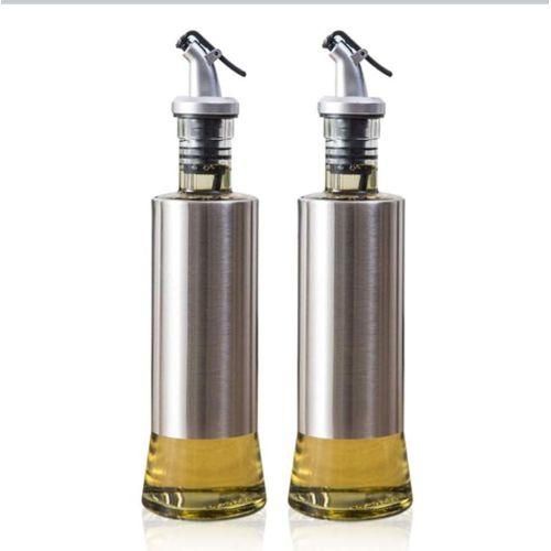 Glass Jar Oil Bottle Vinegar Dispenser Bottle