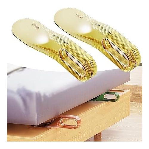 2 pcs Mattress Organizer Bed Sheet Lifter Tucker Tool Easy Mattress Changing Atrovirens-Yellow