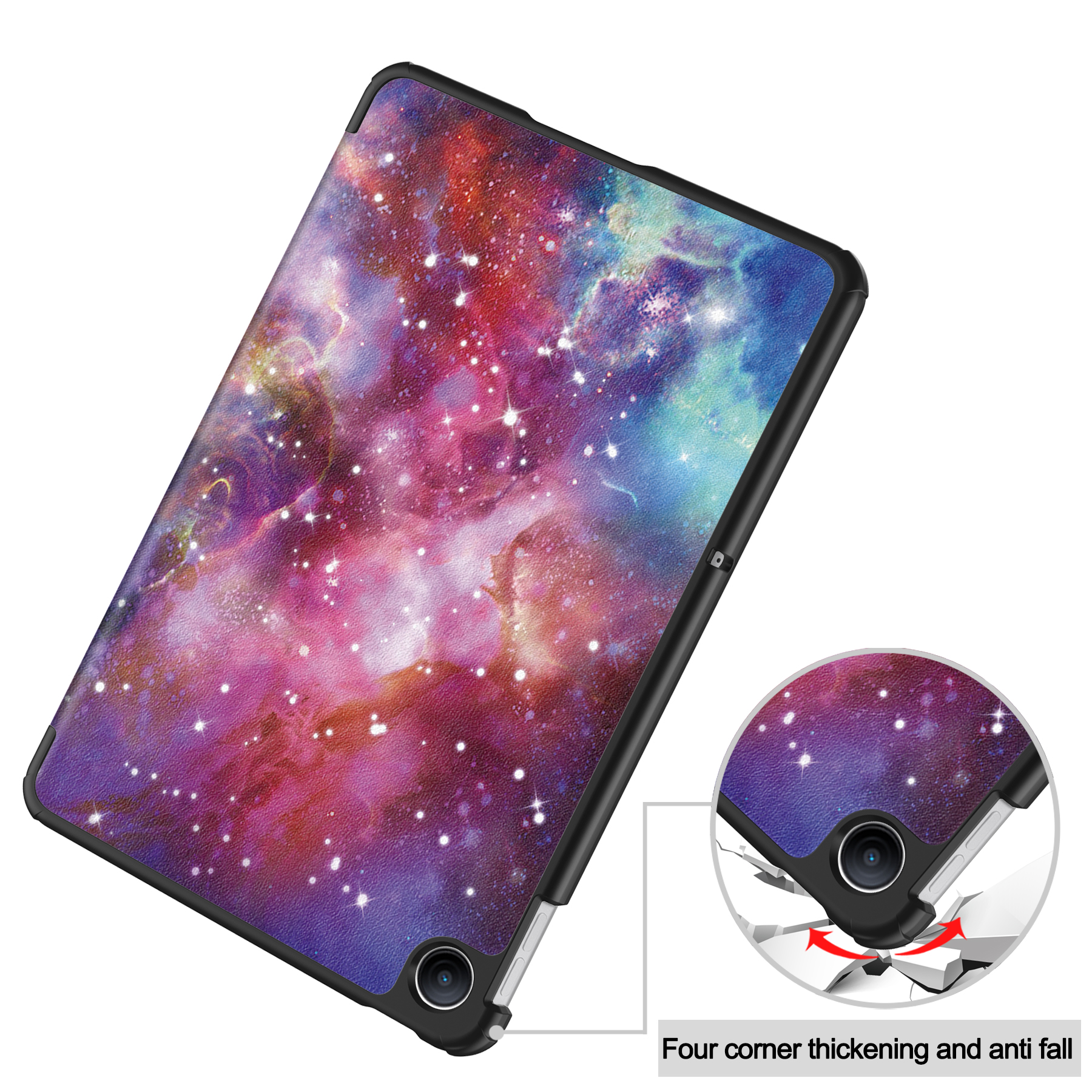 Redmi Pad 2 SE Redmi Pad 2 9.7 inch Tablet Case,Multi-Viewing Angles, PU Leather Smart Cover with Auto Sleep Wake Feature for Redmi Pad 2 SE 9.7 inch