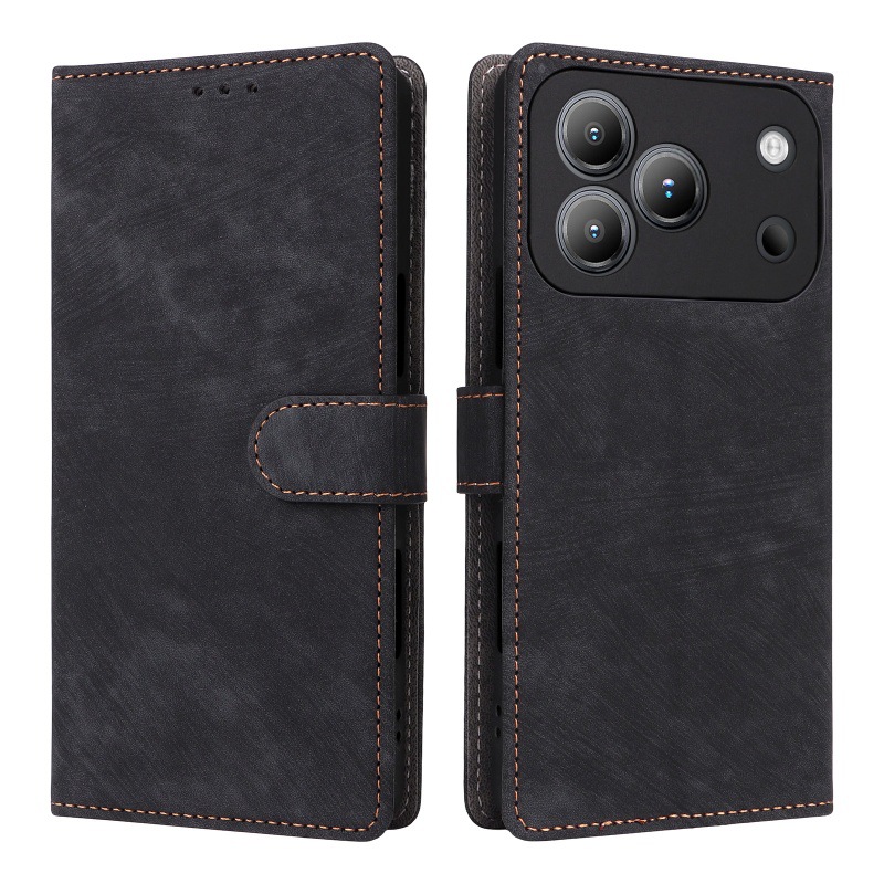 Blackview Wave 7C Wave 10 Case,Premium PU Leather Flip Folio Wallet RFID Blocking with Magnetic Closure Built-in Kickstand Protective Case