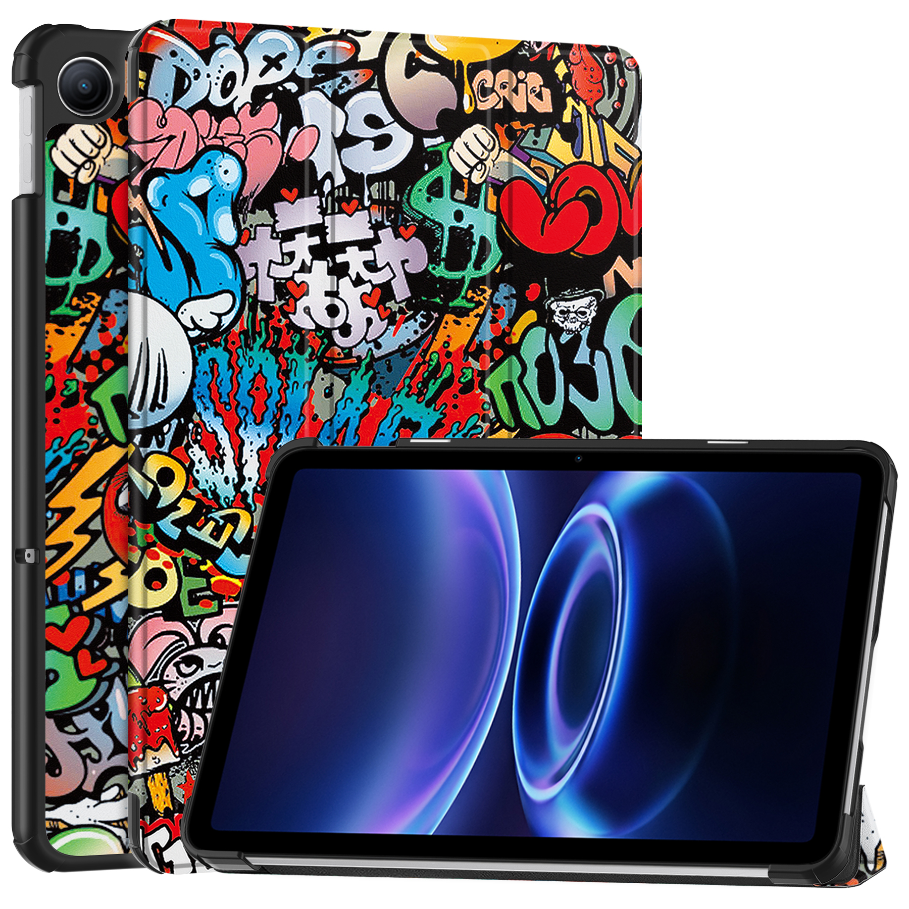 Redmi Pad 2 SE Redmi Pad 2 9.7 inch Tablet Case,Multi-Viewing Angles, PU Leather Smart Cover with Auto Sleep Wake Feature for Redmi Pad 2 SE 9.7 inch