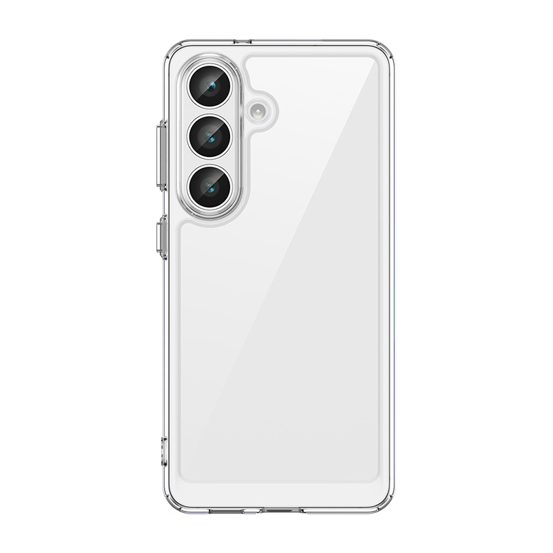 Samsung Galaxy M35 M06 M16 M56 M36 F56 XCover 7 Case, Clear Designed Shockproof Phone Case, Bumper Hybrid Transparent Cover for Samsung Galaxy M35 M06 M16 M56 M36 F56 XCover 7