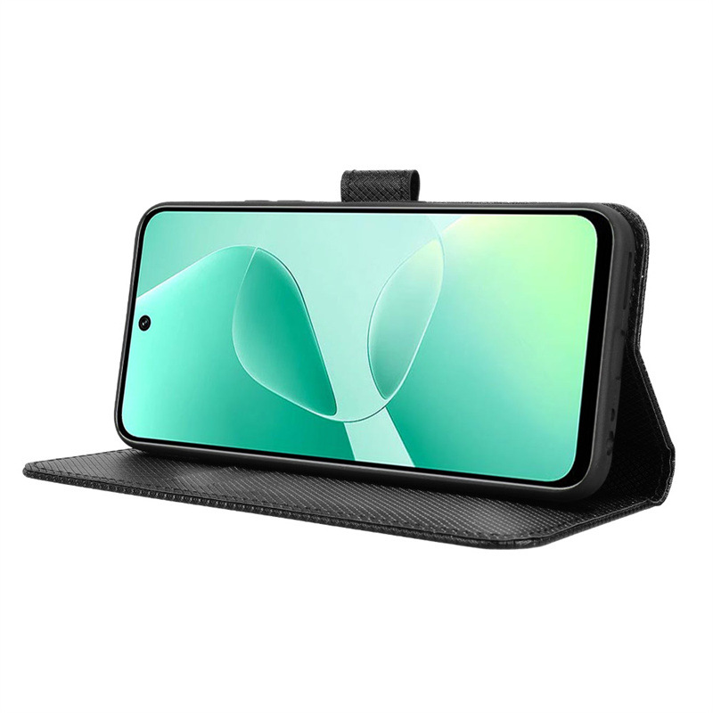 Itel City 200 4G Wallet case with RFID Blocking Credit Card Holder,Flip Book PU Leather Protective Cover Women Men
