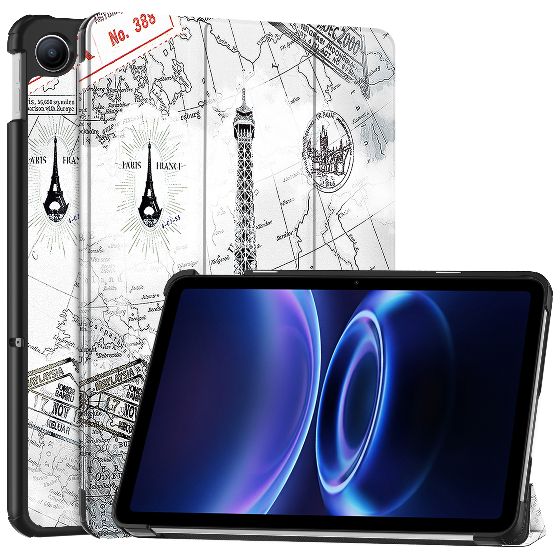 Redmi Pad 2 SE Redmi Pad 2 9.7 inch Tablet Case,Multi-Viewing Angles, PU Leather Smart Cover with Auto Sleep Wake Feature for Redmi Pad 2 SE 9.7 inch