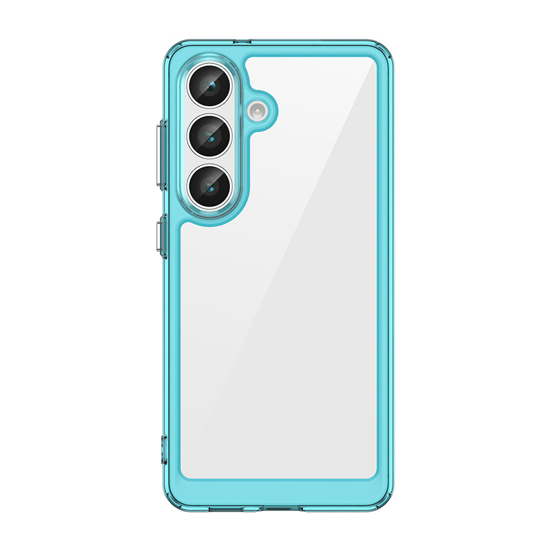Samsung Galaxy M35 M06 M16 M56 M36 F56 XCover 7 Case, Clear Designed Shockproof Phone Case, Bumper Hybrid Transparent Cover for Samsung Galaxy M35 M06 M16 M56 M36 F56 XCover 7