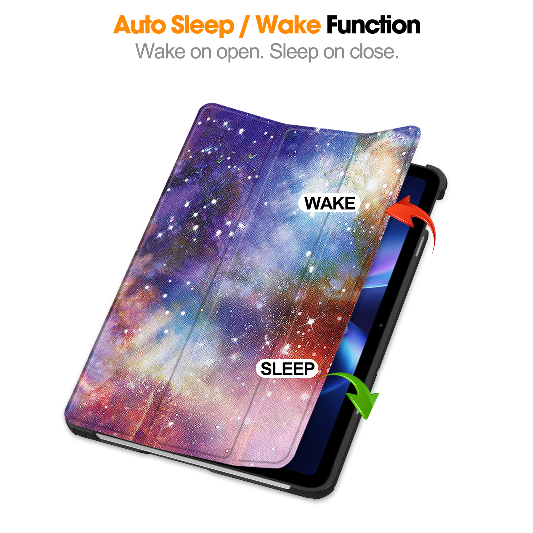 Redmi Pad 2 SE Redmi Pad 2 9.7 inch Tablet Case,Multi-Viewing Angles, PU Leather Smart Cover with Auto Sleep Wake Feature for Redmi Pad 2 SE 9.7 inch