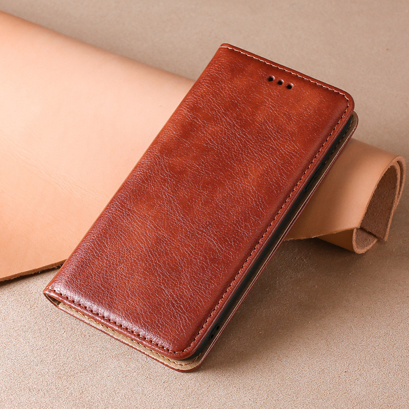 Tecno Spark 50 Leather Case, Wallet Folio Case with Magnetic Closure Kickstand Card Slots Flip Book Cover